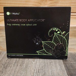 It Works Ultimate Body Applicator Contouring Cream Infused Cloths 4 Applications